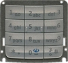 Nokia E65 Knappsats - Silver